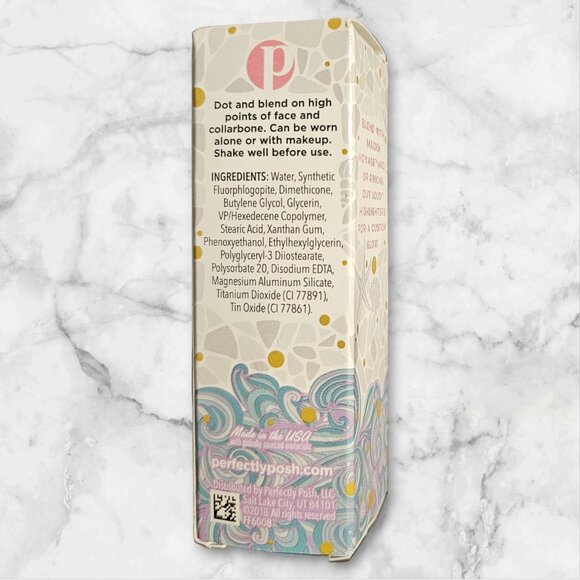 📦Perfectly Posh Working Pearl, Pearl Liquid Highlighter - NIB - Picture 2 of 5